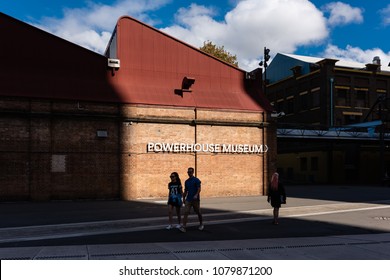 SYDNEY, NEW SOUTH WALES/AUSTRALIA, APRIL 22ND: Image Of The Powerhouse Museum Which Is The Major Branch Of Applied Arts And Sciences In Ultimo, Sydney On 22nd April, 2018 In Sydney