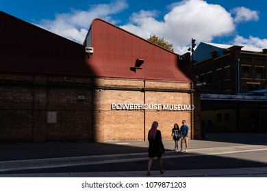 SYDNEY, NEW SOUTH WALES/AUSTRALIA, APRIL 22ND: Image Of The Powerhouse Museum Which Is The Major Branch Of Applied Arts And Sciences In Ultimo, Sydney On 22nd April, 2018 In Sydney