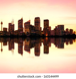 Sydney Night Skyline, Australia