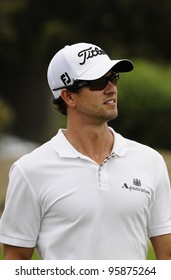 SYDNEY - NOV 10: Australian Adam Scott At The Emirates Australian Golf Open. Sydney - November 10, 2011