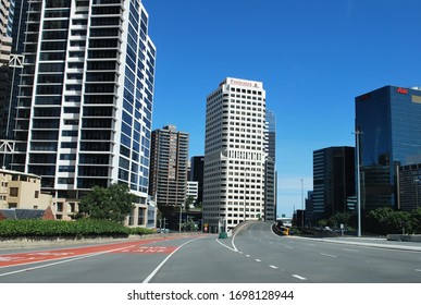 Sydney, NSW, Australia, 04.05.2020. Sydney In Quarantine, Empty Streets Of The City