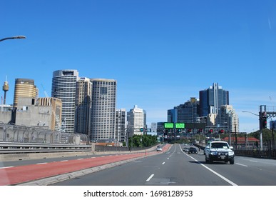 Sydney, NSW, Australia, 04.05.2020. Sydney In Quarantine, Empty Streets Of The City