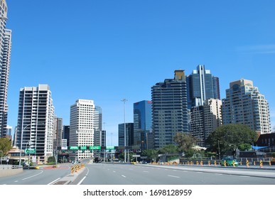 Sydney, NSW, Australia, 04.05.2020. Sydney In Quarantine, Empty Streets Of The City