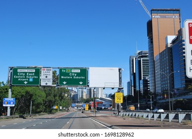 Sydney, NSW, Australia, 04.05.2020. Sydney In Quarantine, Empty Streets Of The City