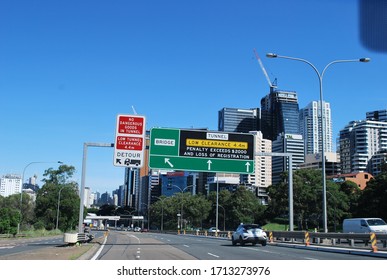 Sydney, NSW, Australia, 04.05.2020. Sydney In Quarantine, Empty Streets Of The City