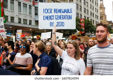 Sydney, NSW / Australia - December 11, 2019: Person Holding 