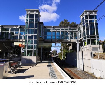 Sydney, NSW, Australia, May 2021. View Of The Woolooware Metro Station