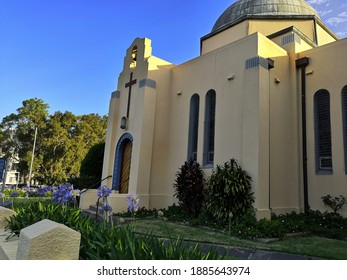 Sydney, NSW, Australia, November 2020. View Of The St. Andrew's Cronulla Anglican Church Of Australia