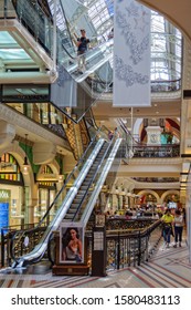 Sydney, NSW, Australia - November 25, 2015: Christmas Shopping In The Queen Victoria Building