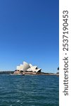 Sydney Opera house across the sea