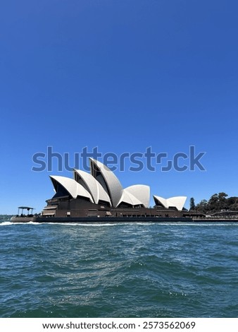 Sydney Opera House with Blue Sky