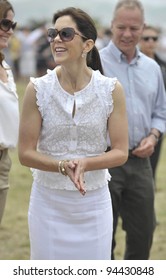 SYDNEY-NOVEMBER 11: Mary, Crown Princess Of Denmark Arrives At Bondi Beach, November 11, 2011 In Sydney, Australia