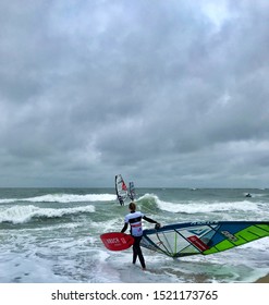 Sylt, Germany - 28 September 2019, Windsurf World Cup