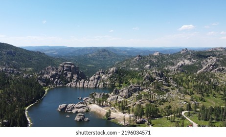 Sylvan Lake In South Dakota