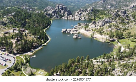 Sylvan Lake In South Dakota