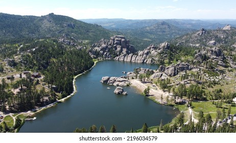 Sylvan Lake In South Dakota