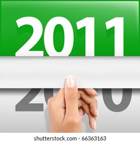 symbol of happy new year 2011