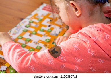 Symbol Image: Child Playing For Language Support In Speech Therapy (model Released)