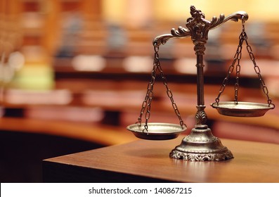 Symbol of law and justice, law and justice concept. - Shutterstock ID 140867215