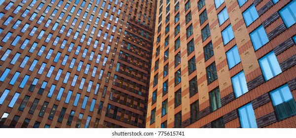 Symphony Building At Amsterdam Business District Zuidas