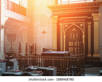 Synagogue is main institution of Jewish religion, space serving as place of public worship and center of religious life of community