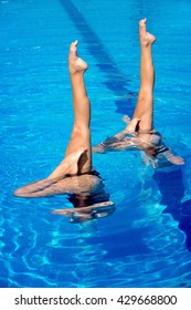 Synchronized Swimmers Performance With Legs Outside Water