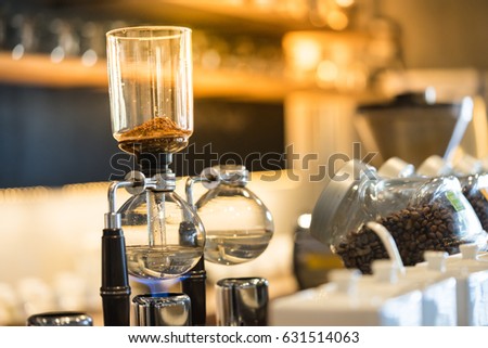 Syphon coffee maker