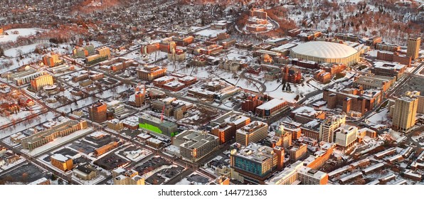 Syracuse Aerial Shot, Universities Area