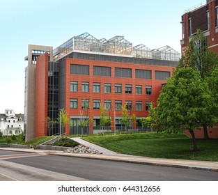 Syracuse, New York, USA. May 21, 2017. View Of College Place On The Syracuse University Campus