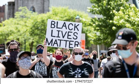 Syracuse, NY / USA - 6/6/2020: Black Lives Matter Protest And BLM March