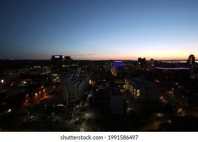 Syracuse, NY, USA. June 12th, 2021. 100 Madison Street And Syracuse Skyline. 