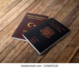 Syrian And Turkish Passport