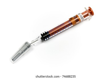 Syringe With Needle Cap