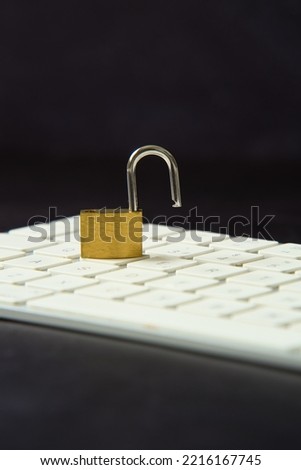 System being hacked, compromised software environment. Darkweb, darknet and hacking concept.