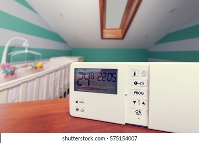system climate control, smart house. home control