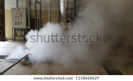 The system had been blowdown stream of boiler