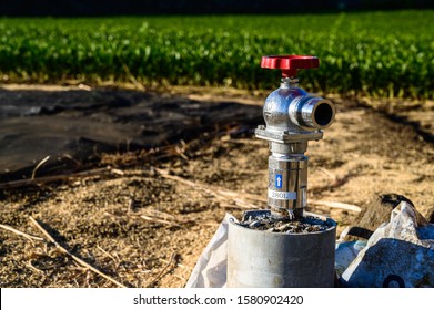 System for pumping irrigation water for agriculture, Water supply pipeline to the village on the outskirts, Water control main valve, Pipeline distribution, Water supply pipeline, Dig a well.