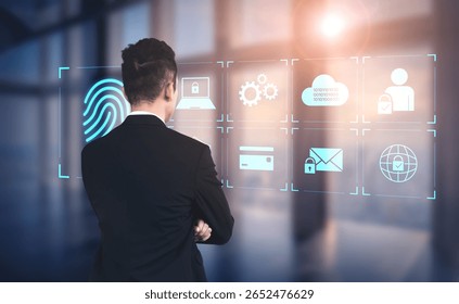 System for safeguarding digital identity using fingerprint authentication, encryption, and secure access protocols across cloud, device, and personal data environments Vouch