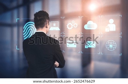 System for safeguarding digital identity using fingerprint authentication, encryption, and secure access protocols across cloud, device, and personal data environments Vouch