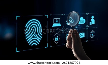 System for safeguarding digital identity using fingerprint authentication, encryption, and secure access protocols across cloud, device, and personal data environments Latch