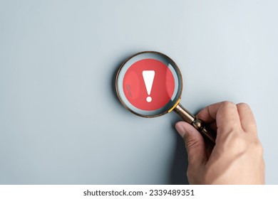 System warning error caution sign and maintenance showing. cyber attack on online network error system. Cybersecurity vulnerability, data breach, illegal connection, compromised information.