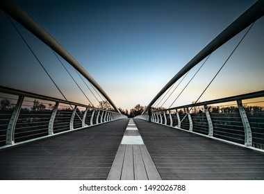Szolnok and the Tiszavirág Bridge