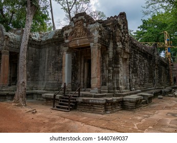 Ta Prohm (tomb Raider) Temple In Siem Reap, Cambodia