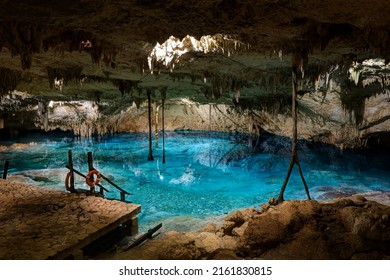                              Taak Bi Ha Cenote, Riviera Maya, Playa del Carmen, Mexico   - Powered by Shutterstock