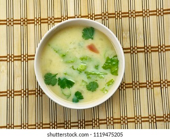 Taaka Kadi  - Buttermilk Gravy, Soup In Konkani