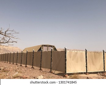 Tabernacle replica in desert