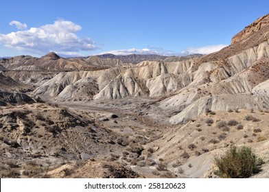 Tabernas Desert Near Almeria,Spain,