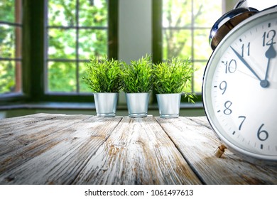 Table background and spring time 