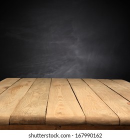 Table Black Wall Stock Photo (Edit Now) 167990162