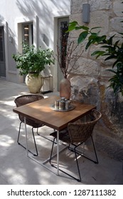 Table and chairs